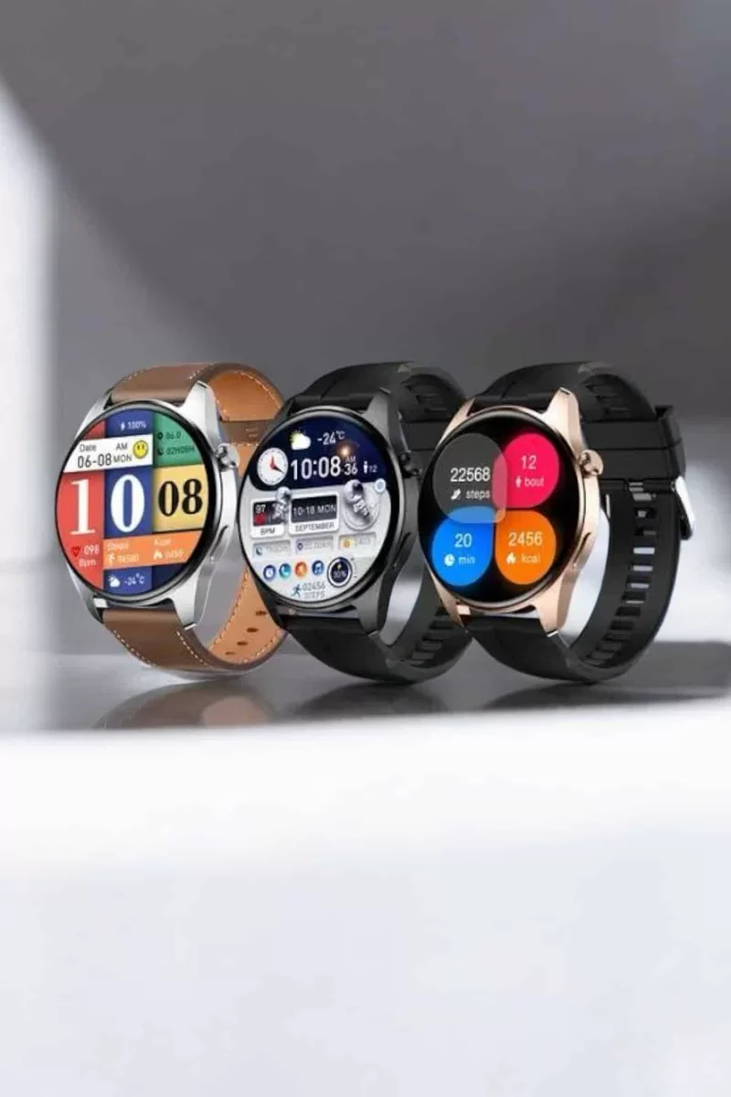 Akıllı Saat Bluetooth Bağlantılı Amoled Ekran Uyku ve Sağlık Taki
