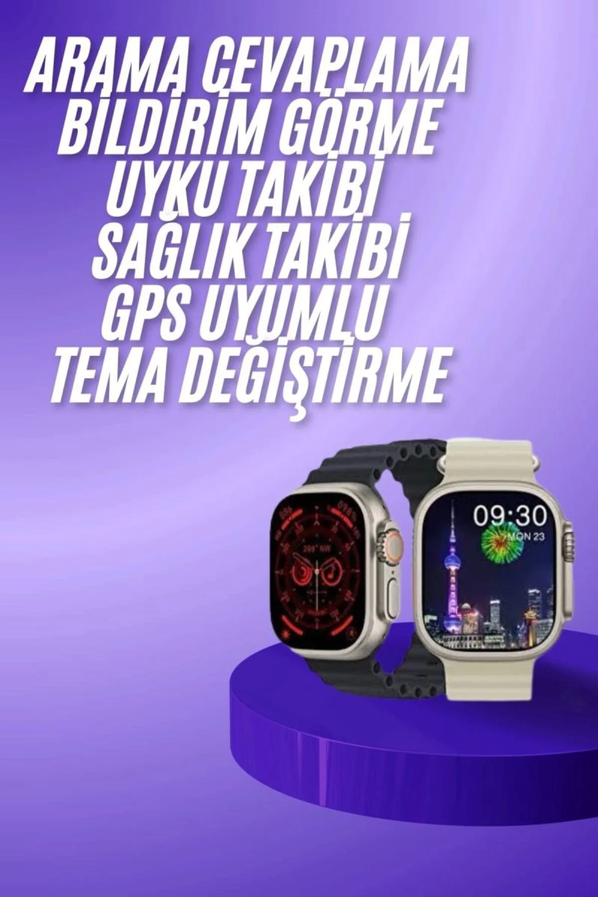 Akıllı Saat Bluetooth Bağlantılı Uyku Ve Sağlık Takibi