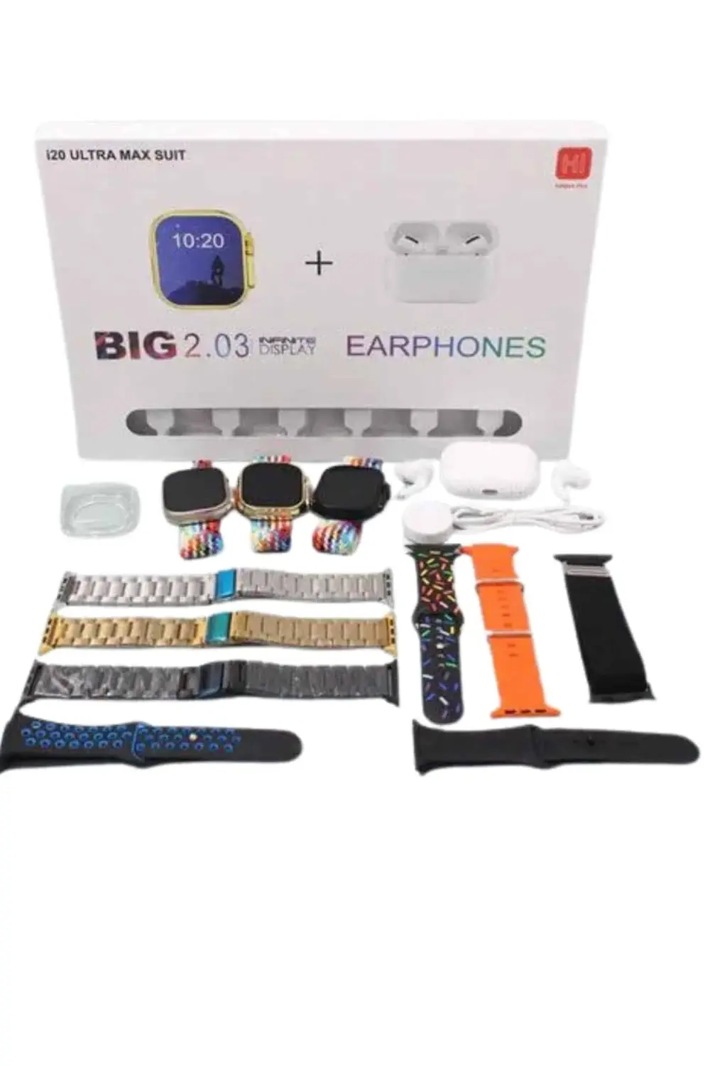 Akıllı Saat Bluetooth Kulaklık Adımsayar Sağlık Takibi Çağrı Ceva