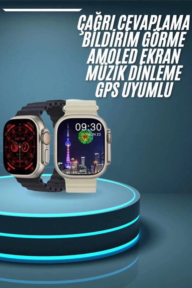 Akıllı Saat Çok Fonksiyonlu Uzun Pil Ömürlü Çağrı Cevaplayabilen 