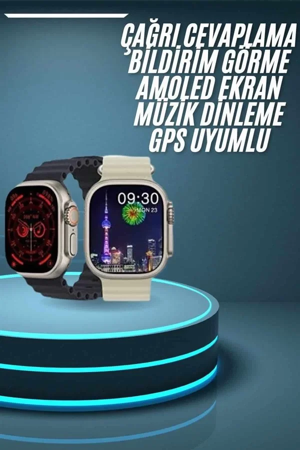 Akıllı Saat Çok Fonksiyonlu Uzun Pil Ömürlü Çağrı Cevaplayabilen 