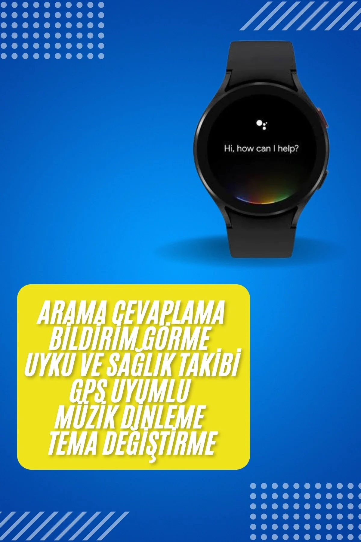 Akıllı Saat Çok Fonksiyonlu Çağrı Cevaplayabilen Bildirim Görme Uzun Pil Ömrü Fiyatı, Yorumları ve Özellikleri
