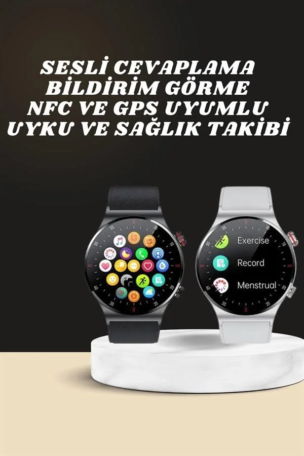 Akıllı Saat Çoklu Kordon Seçeneği Amoled Ekran Çok Fonksiyonlu Bluetooth Bağlantılı Fiyatı, Yorumları ve Özellikleri