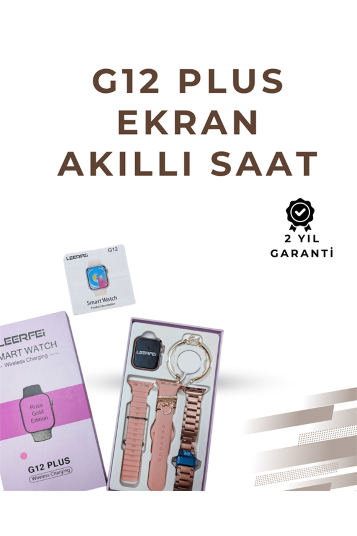 Akıllı Saat GPS Destekli – Kalp Ritmi Ölçer, Titreşimli Bildirim,