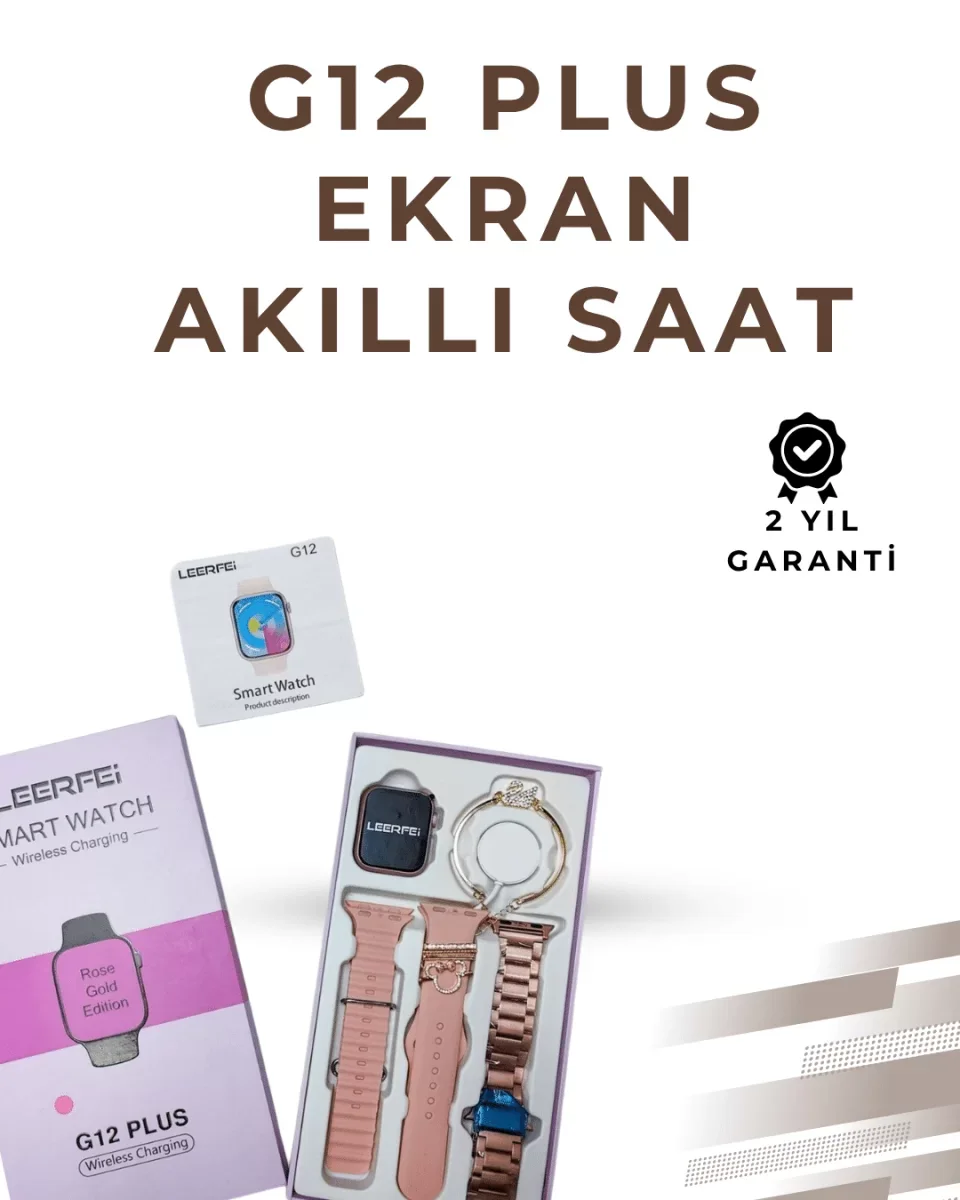 Akıllı Saat GPS Destekli – Kalp Ritmi Ölçer, Titreşimli Bildirim, Su ve Toz Geçirmez - Lisinya