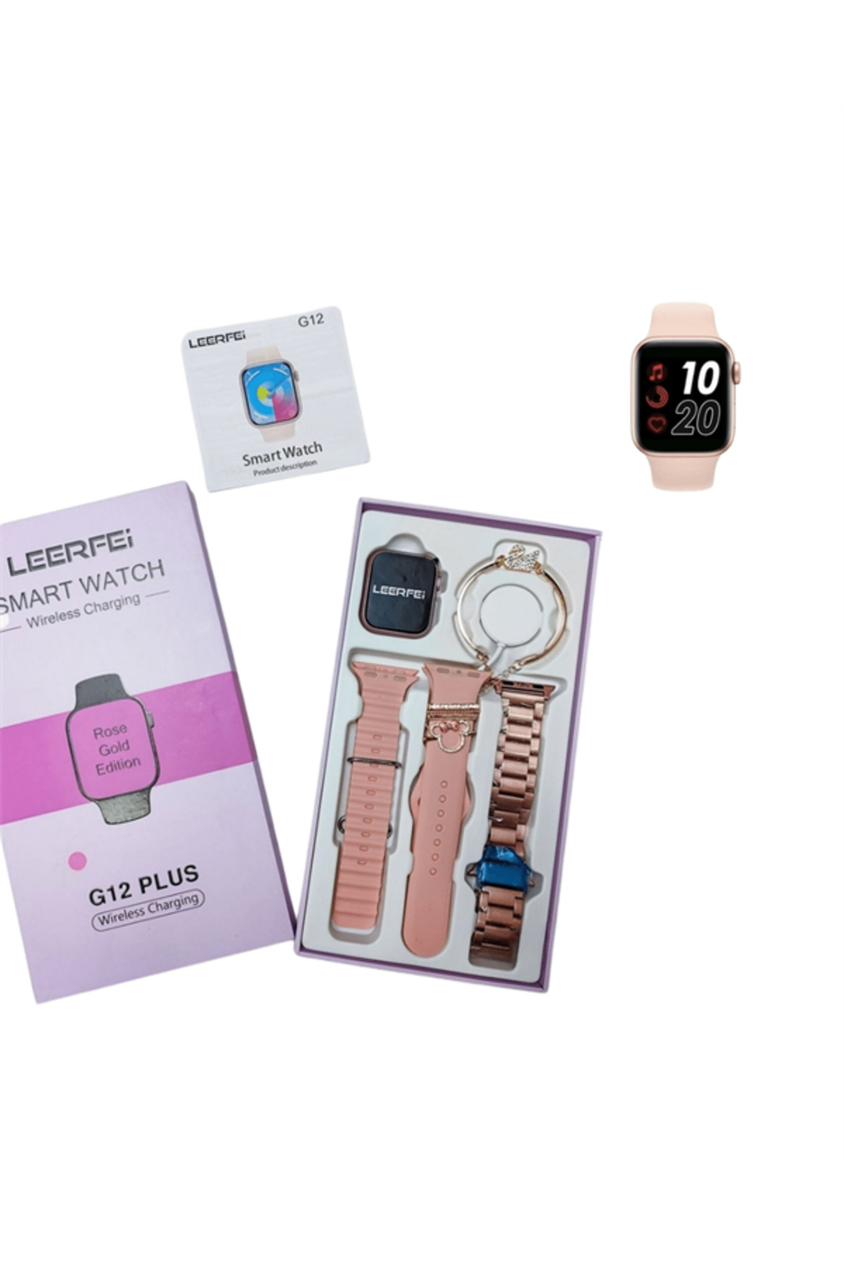 Akıllı Saat GPS Destekli – Kalp Ritmi Ölçer, Titreşimli Bildirim,