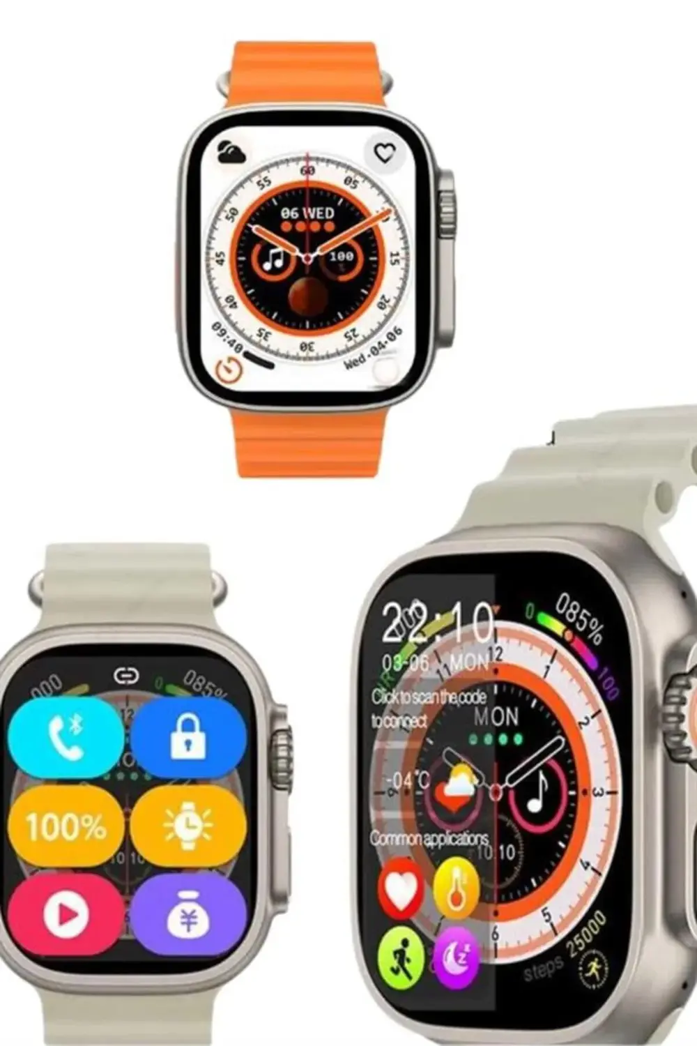 Akıllı Saat GPS Özelliği Bildirim Görme Adımsayar Sesli Görüşme Y