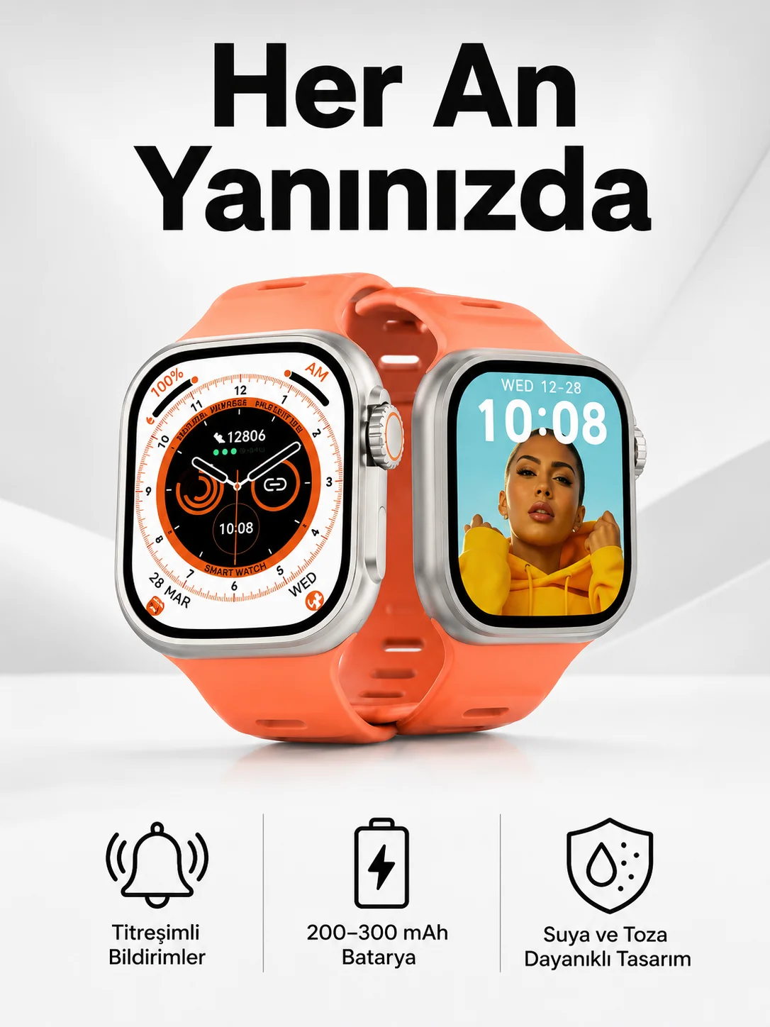 Akıllı Saat GPS, Sağlık Ve Uyku Takibi Arama Cevaplayan Bluetooth Bağlantılı (Kopya) Akıllı Saat GPS, Sağlık Ve Uyku Takibi Arama Cevaplayan Bluetooth Bağlantılı (Kopya)