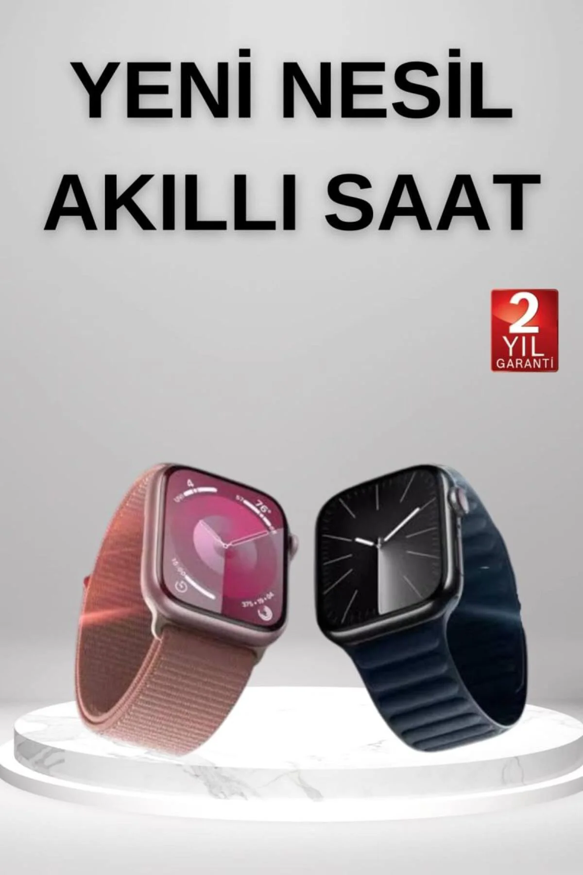 Akıllı Saat İos Andorid Destekli Arama Özeliği Sensörlü Bluetooth