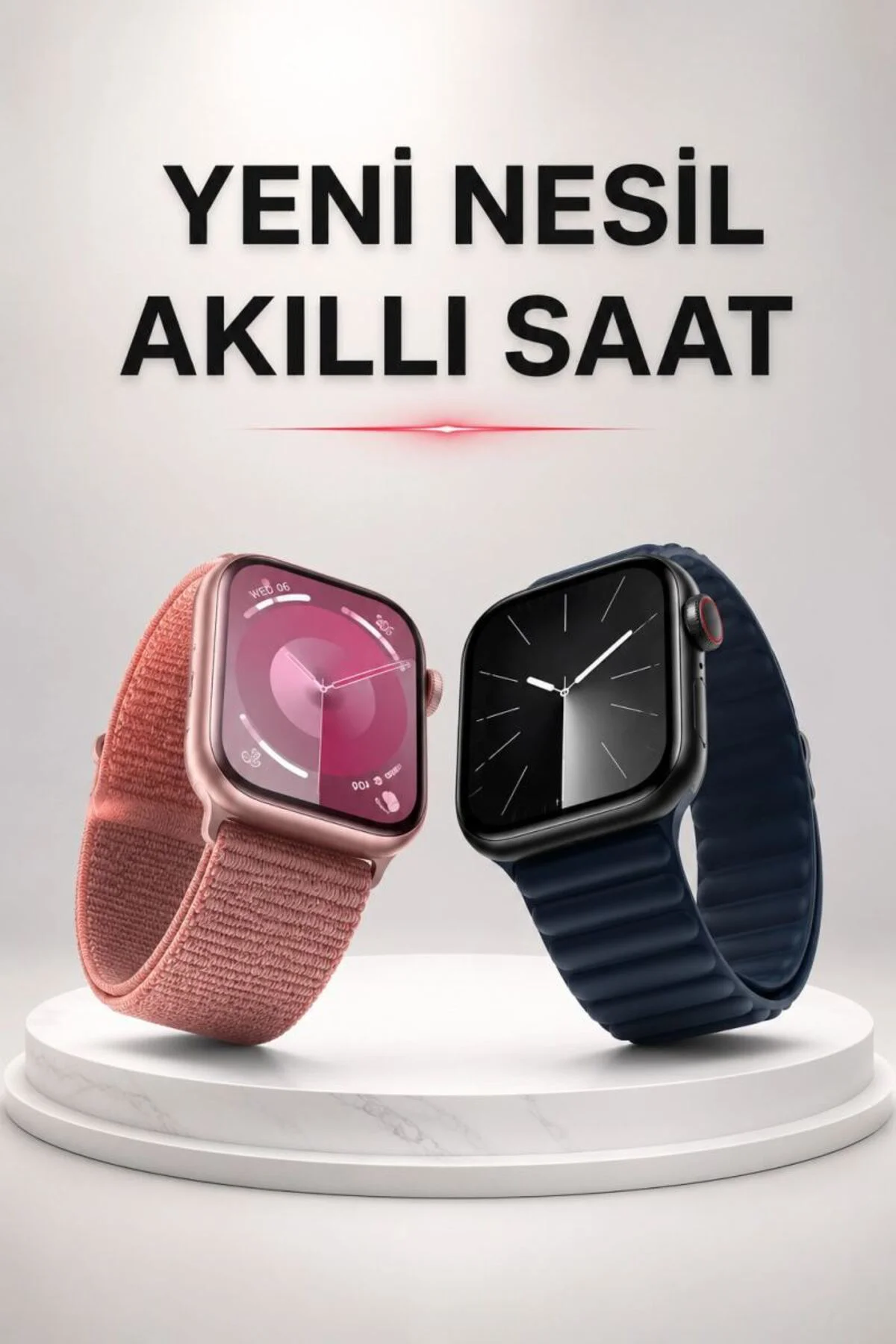 Akıllı Saat İos Andorid Destekli Arama Özeliği Sensörlü Bluetooth Bağlantılı