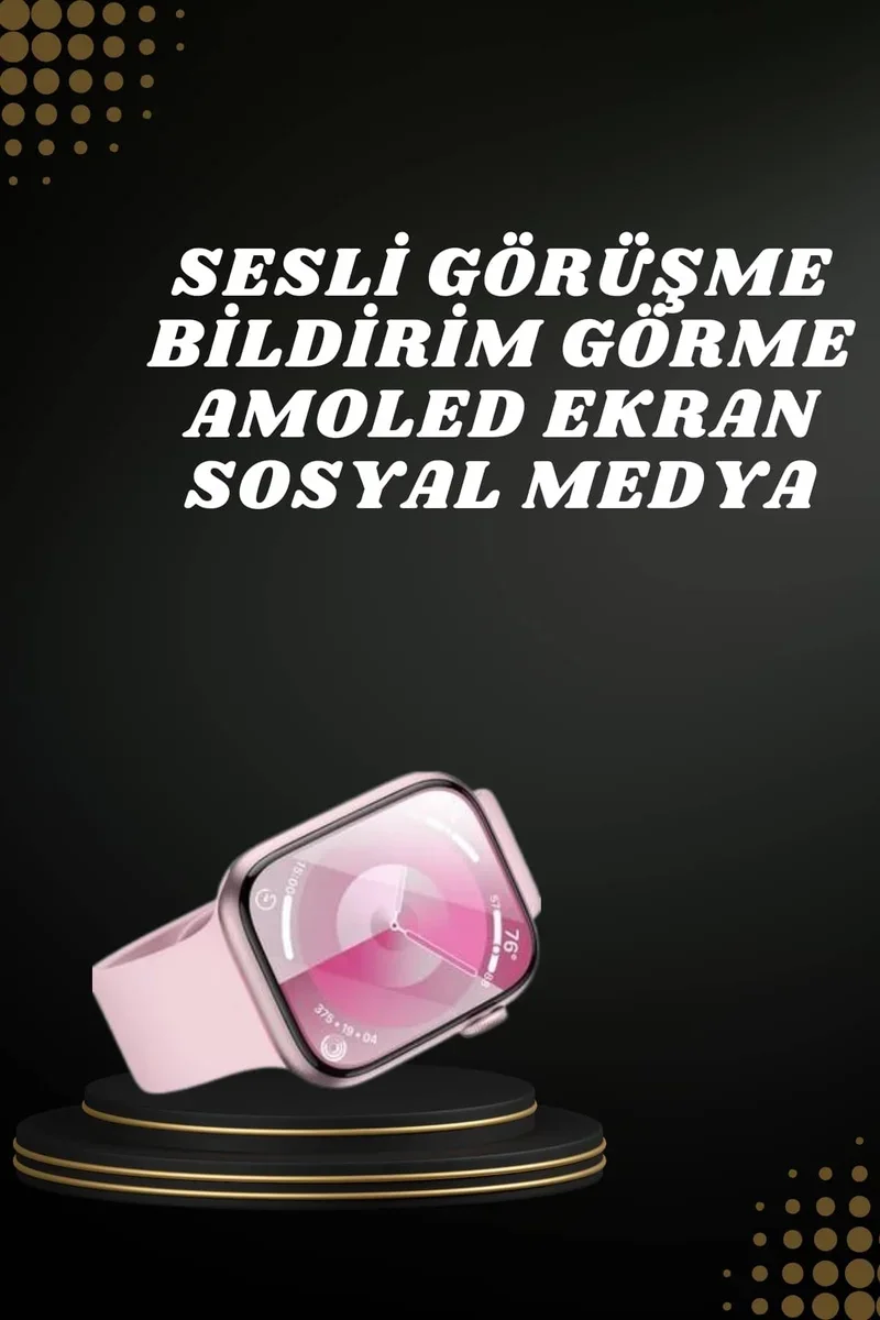 Akıllı Saat: İos & Android Desteği, GPS Takibi ve Titreşimli Bildirim