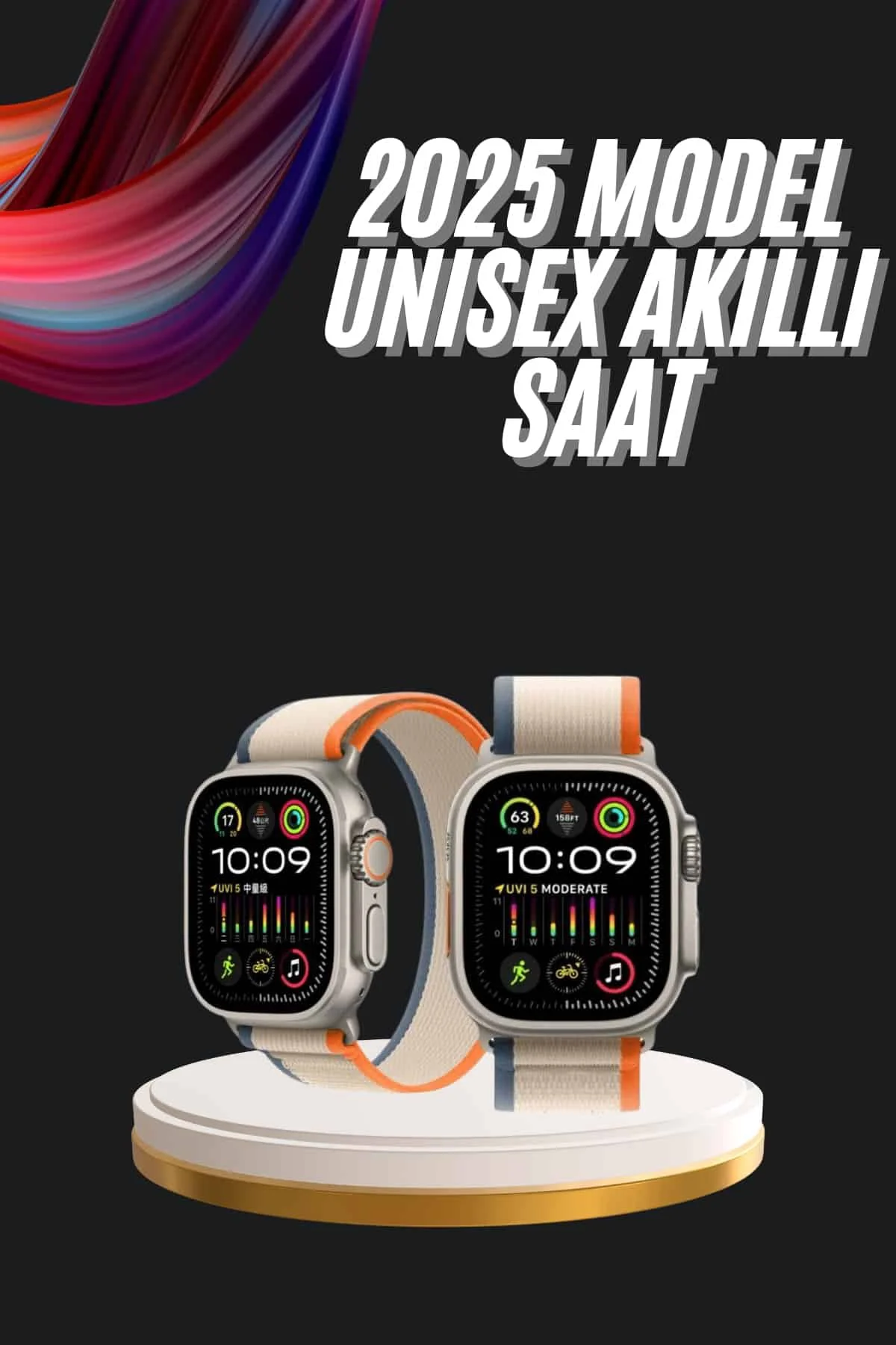 Akıllı Saat Kol Saati Android Ve İos Uyumlu Nabız Ölçer Sesli Asistan