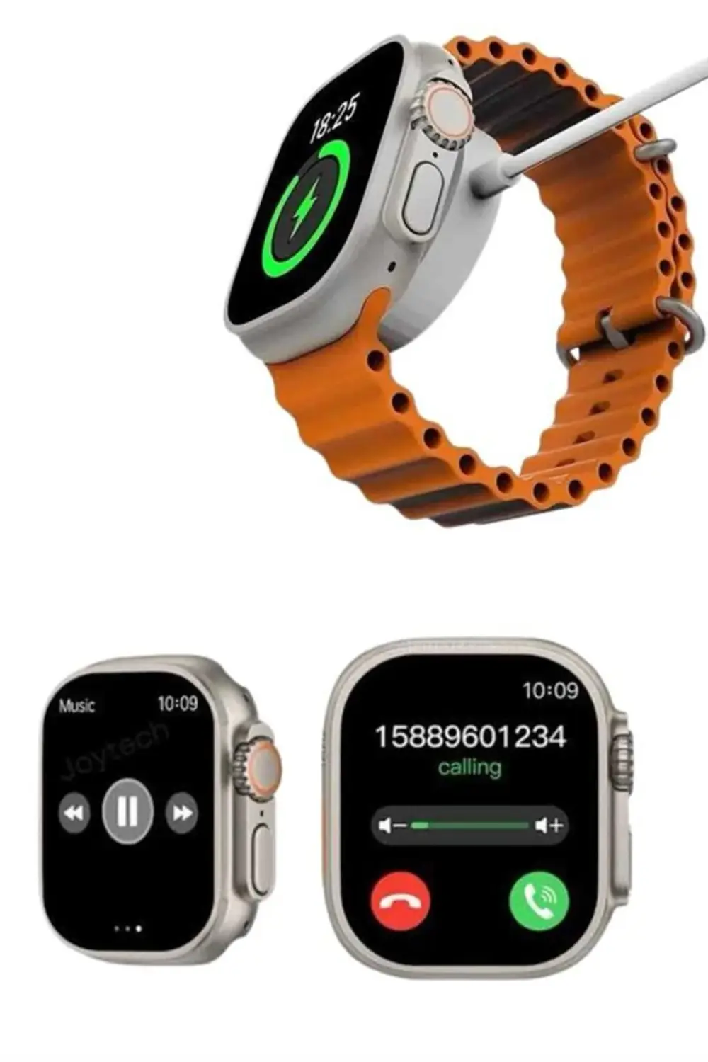 Akıllı Saat Kol Saati Android ve İOS Uyumlu Nabız Ölçer Sesli Asi