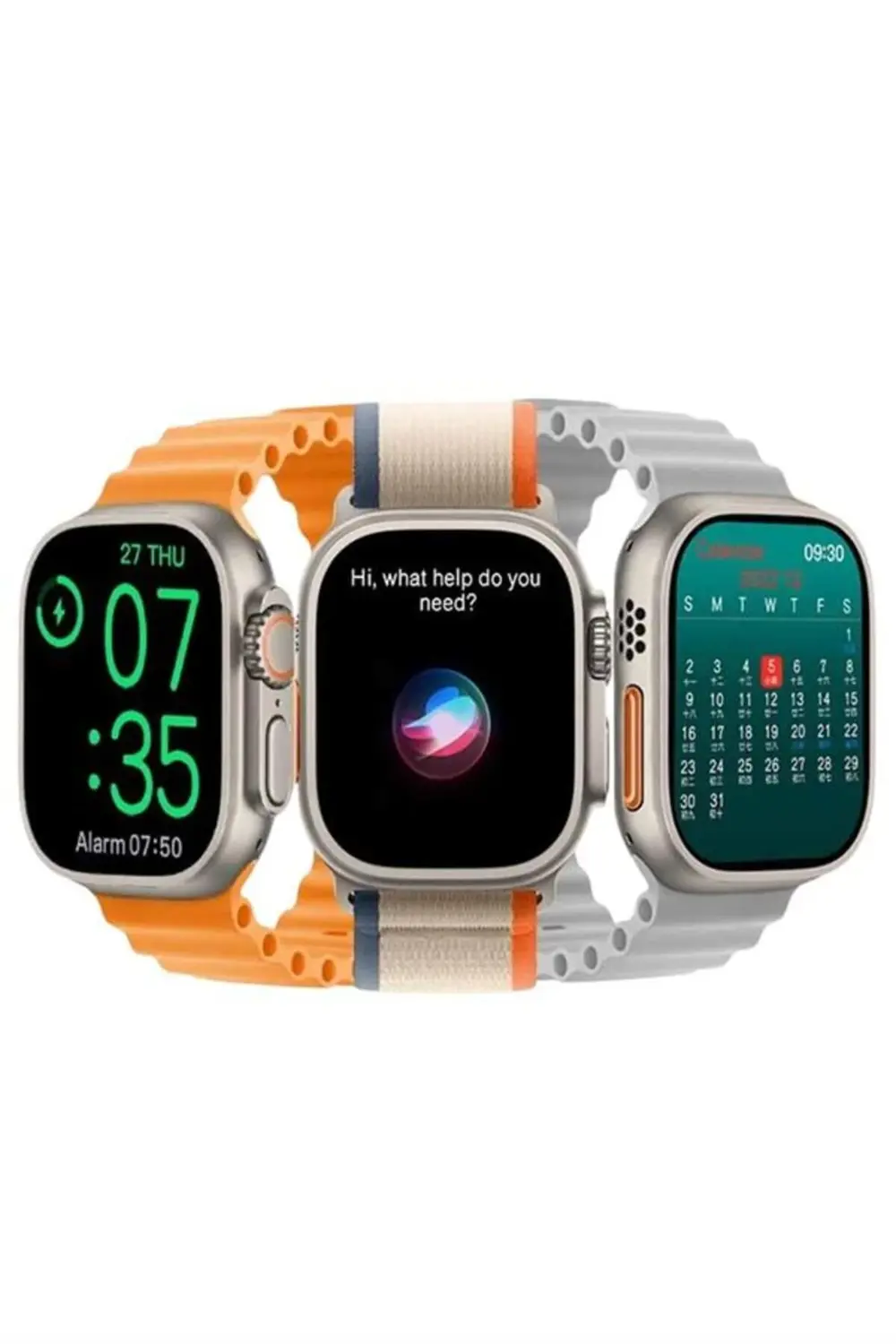 Akıllı Saat Kol Saati Android ve İOS Uyumlu Nabız Ölçer Sesli Asi