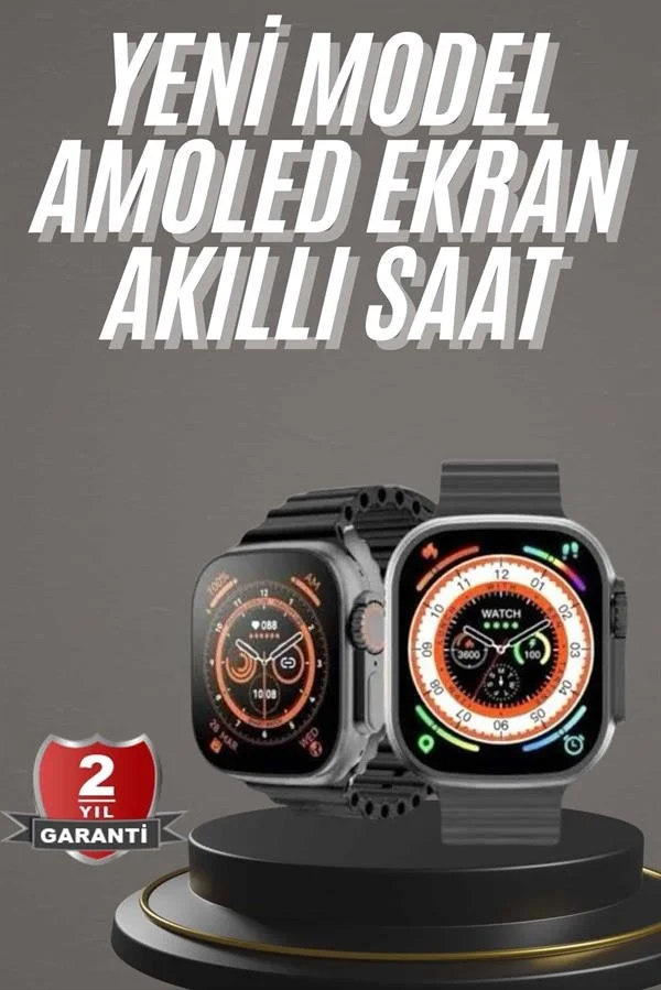 Akıllı Saat Kordon Hediyeli Güçlü Batarya Kapasiteli Titreşimli Bildirim Görme Unisex Akıllı Saat Kordon Hediyeli Güçlü Batarya Kapasiteli Titreşimli Bildirim Görme Unisex