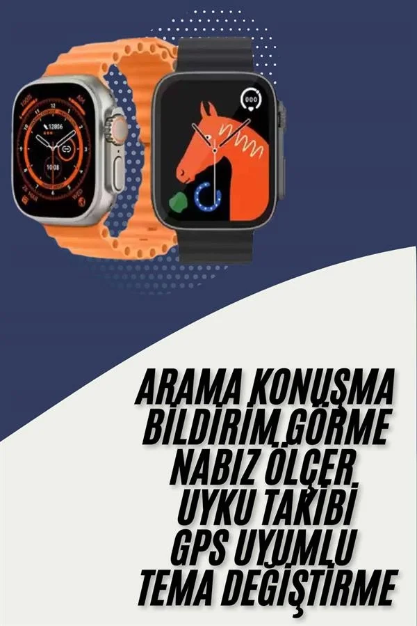 Akıllı Saat Kordon Hediyeli Güçlü Batarya Kapasiteli Titreşimli Bildirim Görme Unisex Akıllı Saat Kordon Hediyeli Güçlü Batarya Kapasiteli Titreşimli Bildirim Görme Unisex