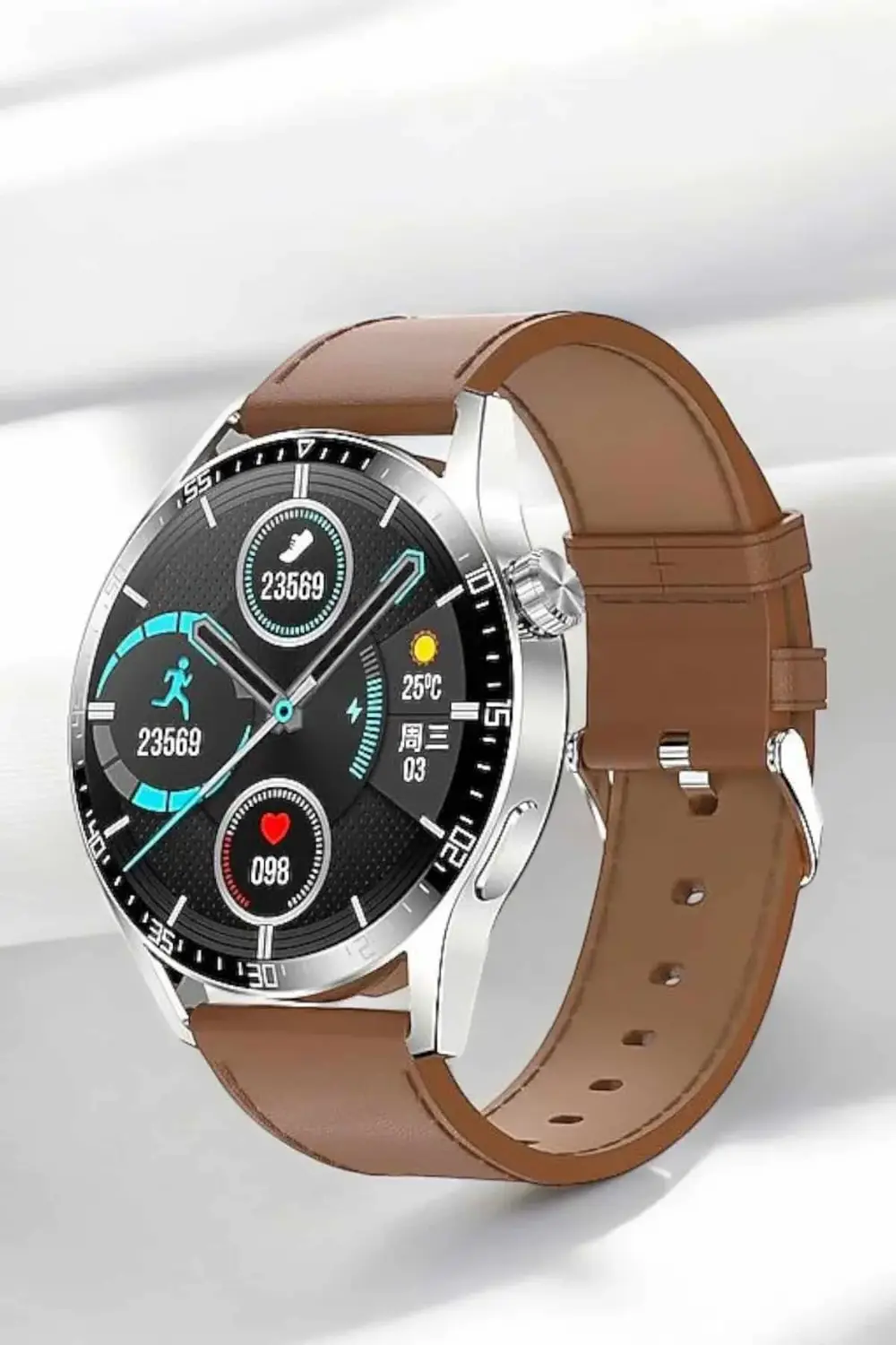 Akıllı Saat Nabız Ölçer Uyku Takibi Sesli Görüşme Bildirim Görme