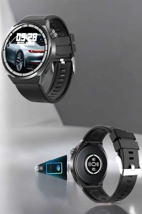Akıllı Saat Nabız Sensörlü Bildirim Görebilen Spor Modları GPS Takibi Yeni Nesil