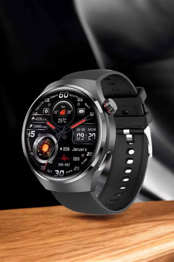 Akıllı Saat Nabız Sensörlü Bildirim Görebilen Spor Modları GPS Ta