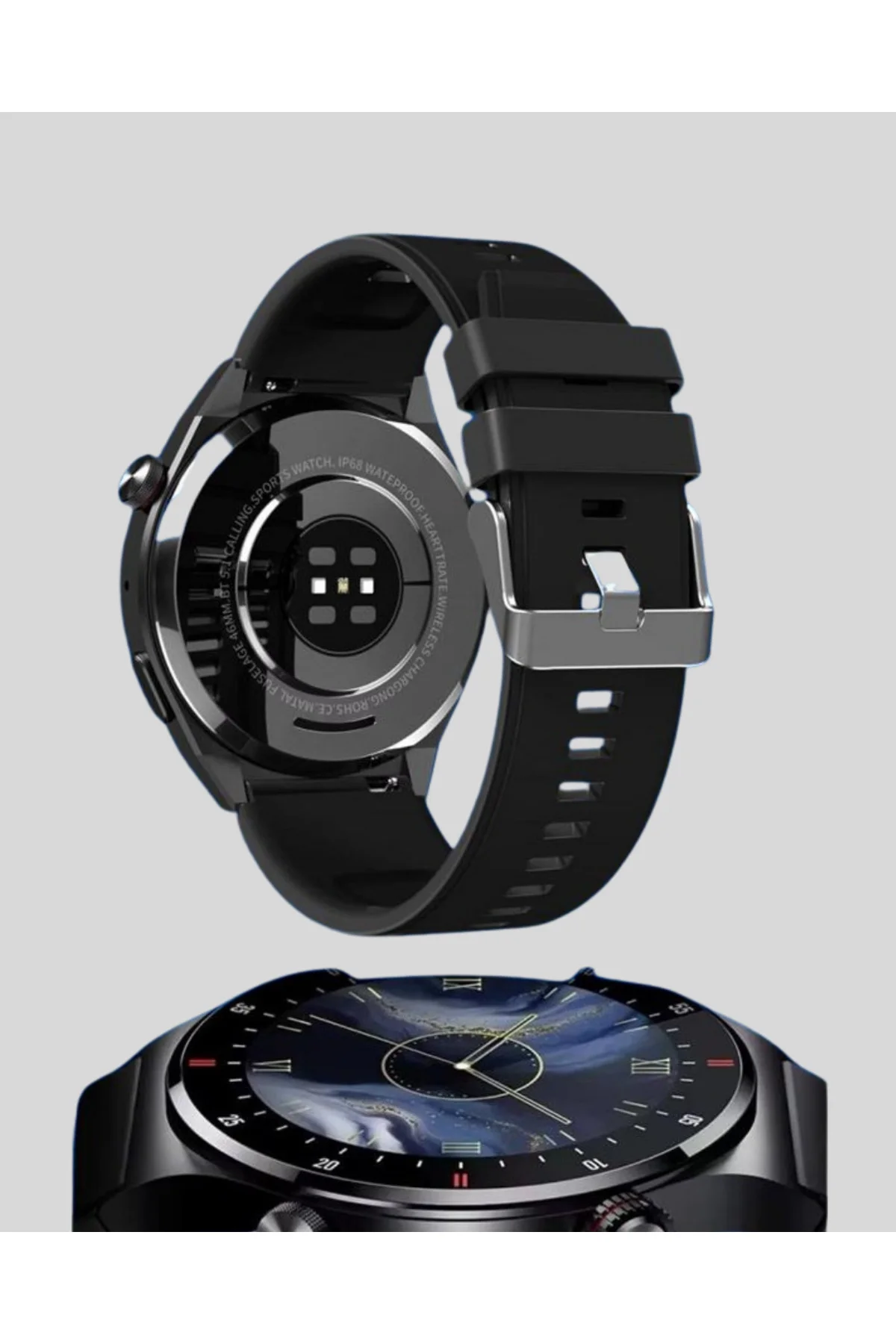 Akıllı Saat NFC – Bluetooth Arama ve Kablosuz Şarj Özellikli