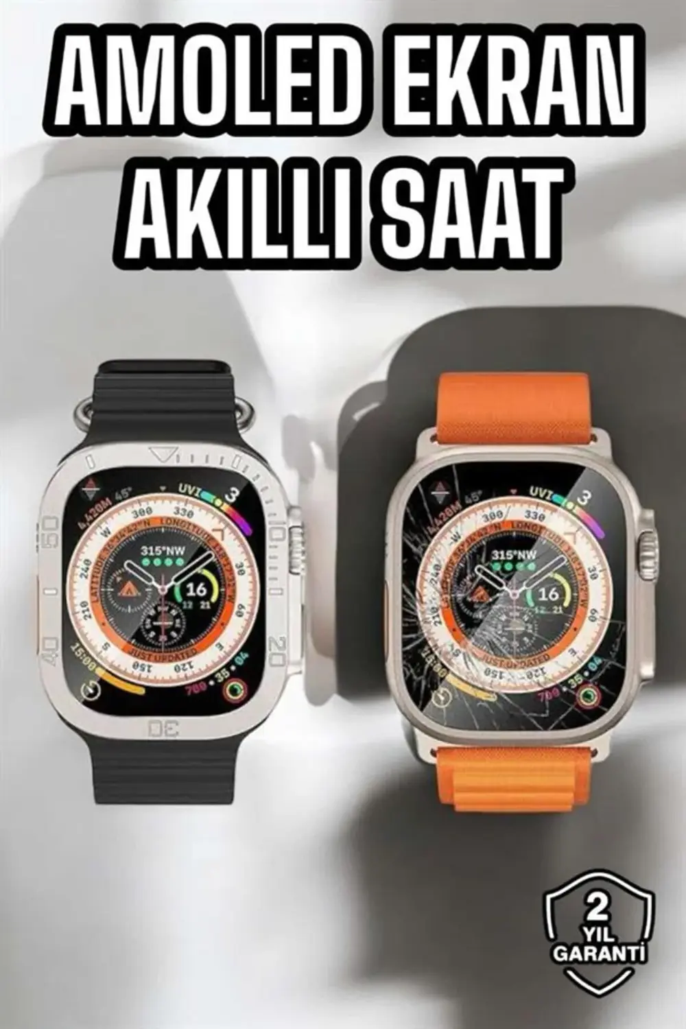 Akıllı Saat NFC ve GPS Uyumlu Uyku ve Sağlık Takibi Sesli Görüşme