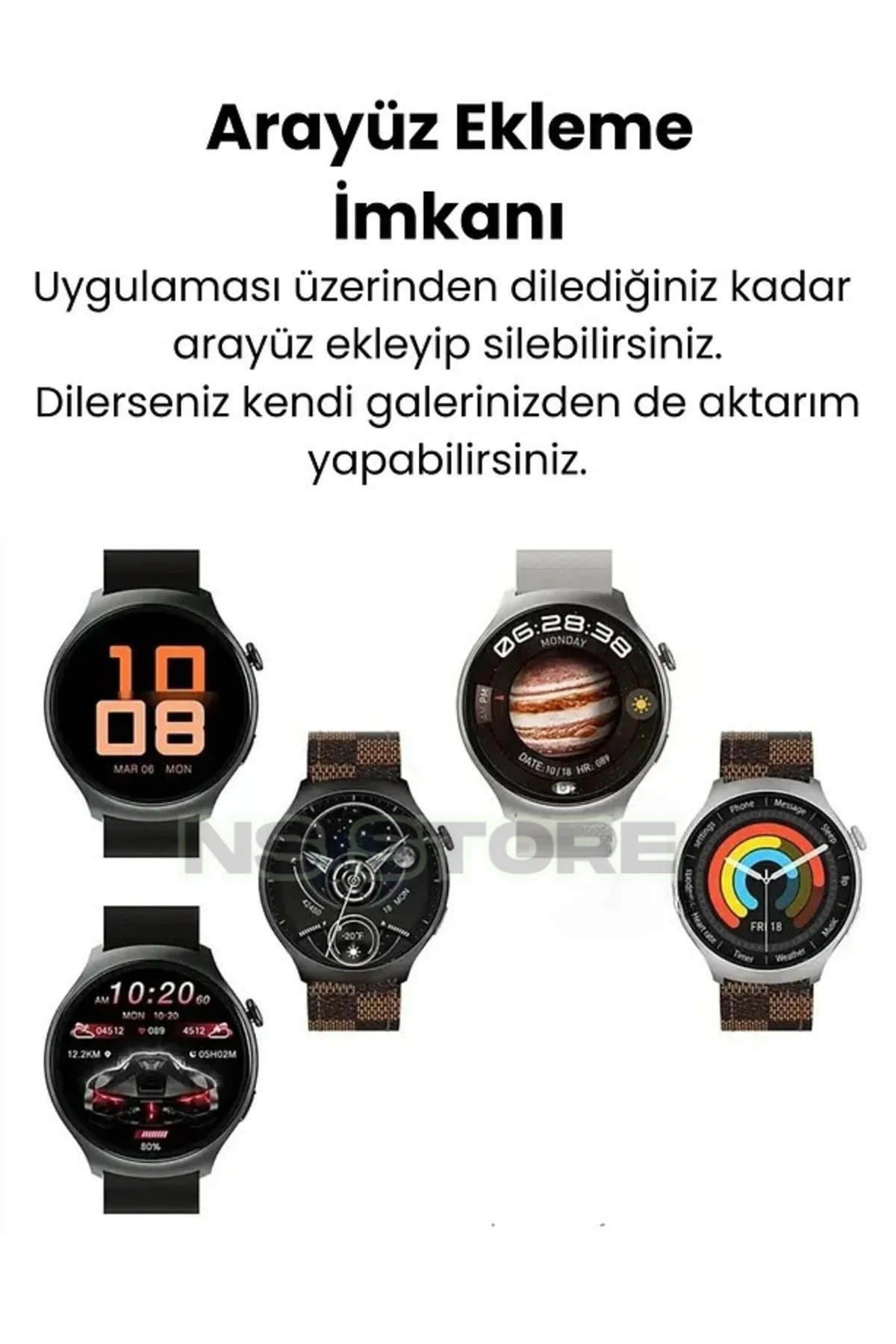 Akıllı Saat - Renk: Siyah, Kasa Renk: Siyah, Kordon Renk: Siyah | Teknik Özellikleri ve Kullanım