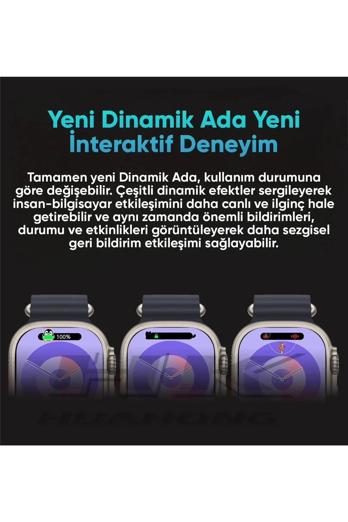 Akıllı Saat - Renk: Siyah, Kasa Renk: Siyah, Kordon Renk: Çok Renkli | Teknik Özellikleri ve