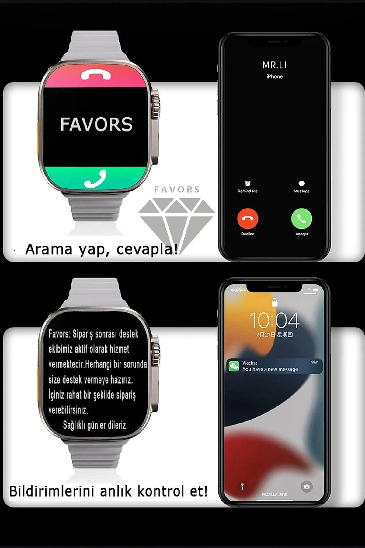 Akıllı Saat - Renk: Siyah, Kasa Renk: Siyah, Kordon Renk: Siyah | Teknik Özellikleri ve Kullanım
