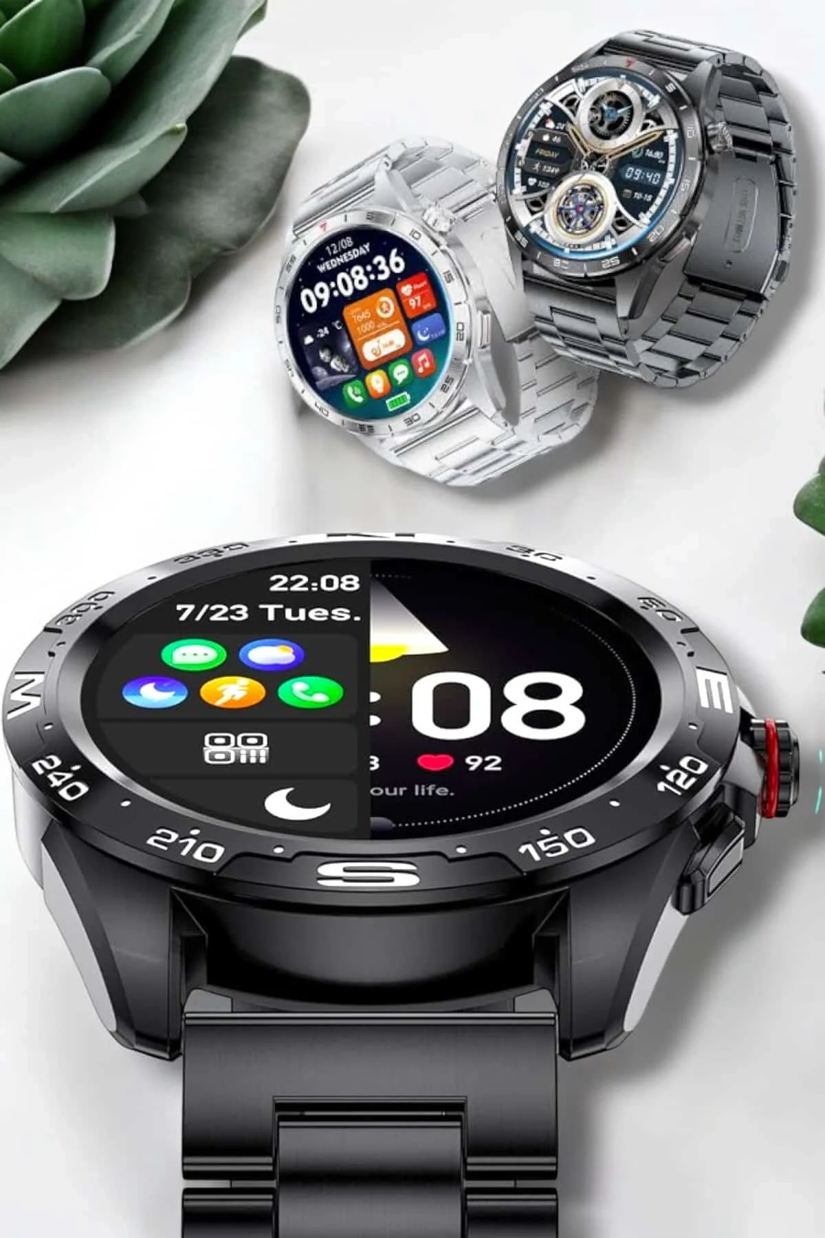 Akıllı Saat Sağlık ve Fitness Takibi Bluetooth Bağlantılı Dokunmatik Ekran Fiyatı, Yorumları ve Özellikleri