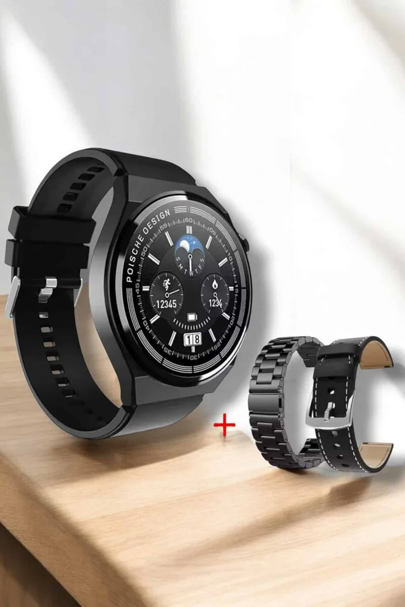 Akıllı Saat - Sağlık ve Fitness Takibi, Bluetooth ve Dokunmatik Ekran