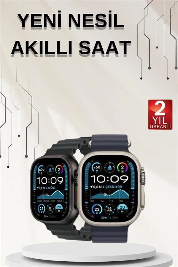 Akıllı Saat Sesli Görüşme Titreşimli GPS Bağlantısı Müzik Dinleme Sosyal Medya Bildirimleri Yeni Nesil
