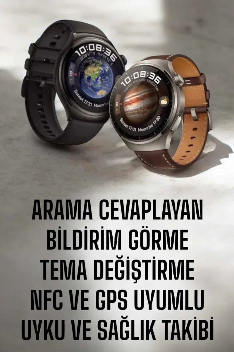 Akıllı Saat Sesli Görüşme NFC Uyumlu Bildirim Görme ve Uyku ve Sağlık Takibi