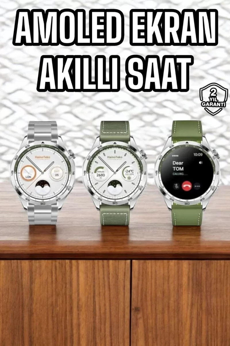 Akıllı Saat Sesli Görüşme Uyku ve Sağlık Takibi NFC Uyumlu - Lisinya Akıllı Saat Sesli Görüşme Uyku ve Sağlık Takibi NFC Uyumlu - Lisinya