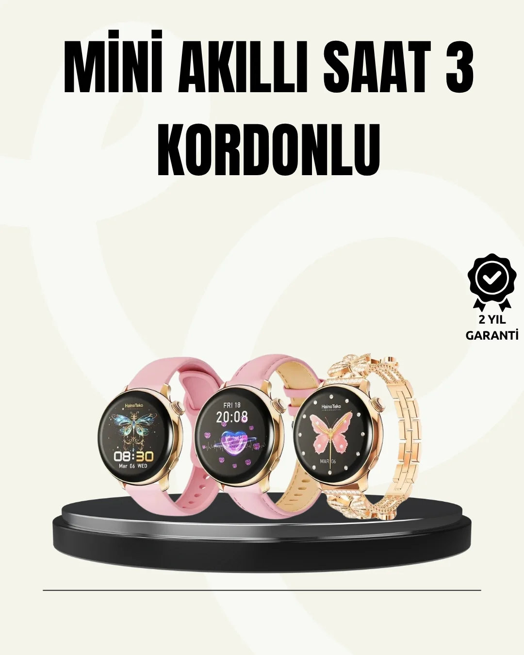 Akıllı Saat – Şık Tasarım, Uzun Pil Ömrü ve Su Geçirmez Özellik Fiyatı, Yorumları ve Özellikleri