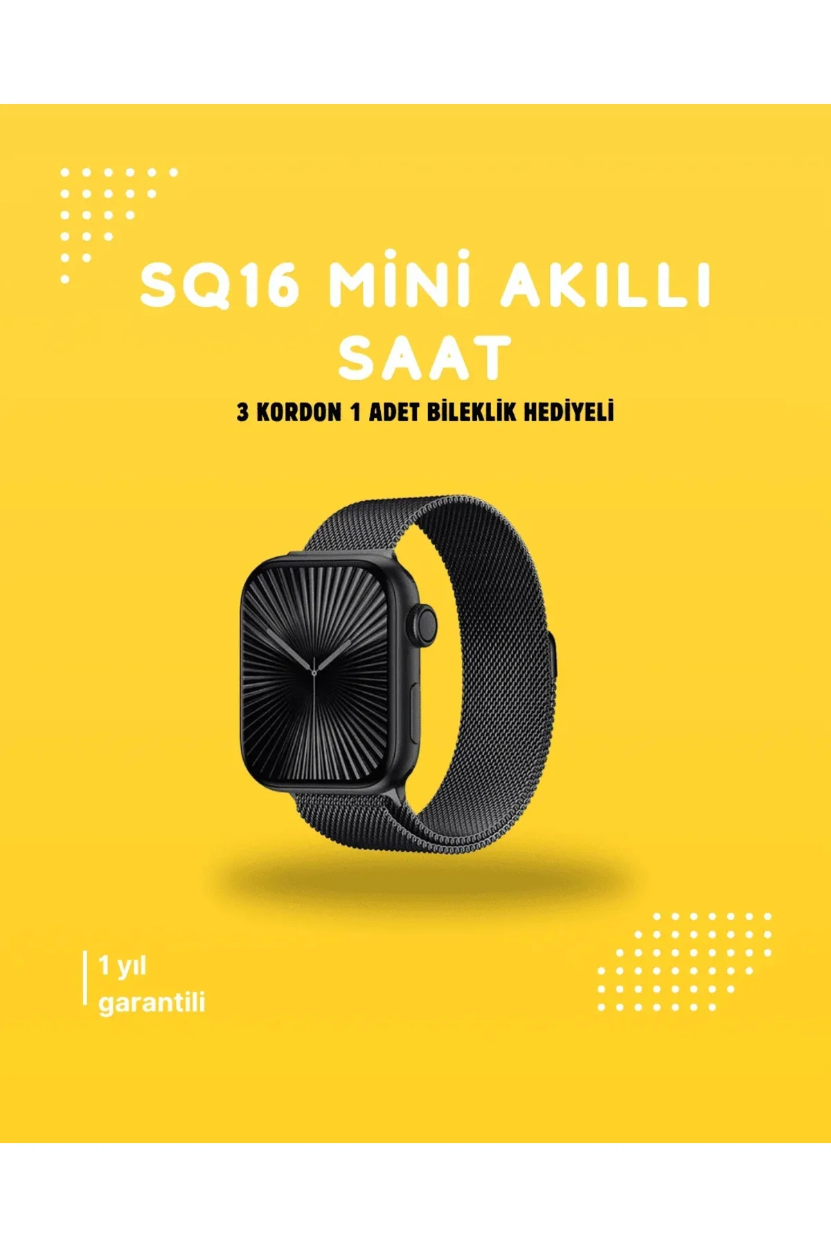 Akıllı Saat SQ-16 Mini Series 10 | Uni Tasarım, Sağlık ve Spor Takibi Akıllı Saat SQ-16 Mini Series 10 | Uni Tasarım, Sağlık ve Spor Takibi