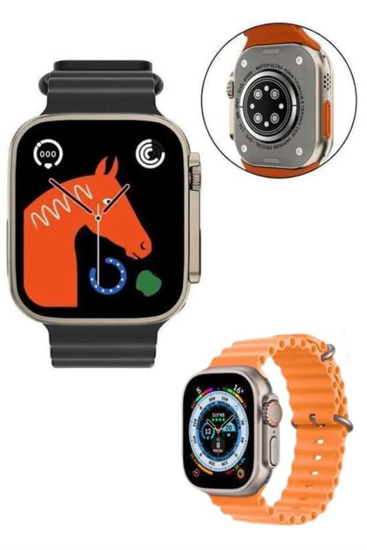 Akıllı Saat Ultra Android & İOS Uyumlu Arama Bildirim Özellikli