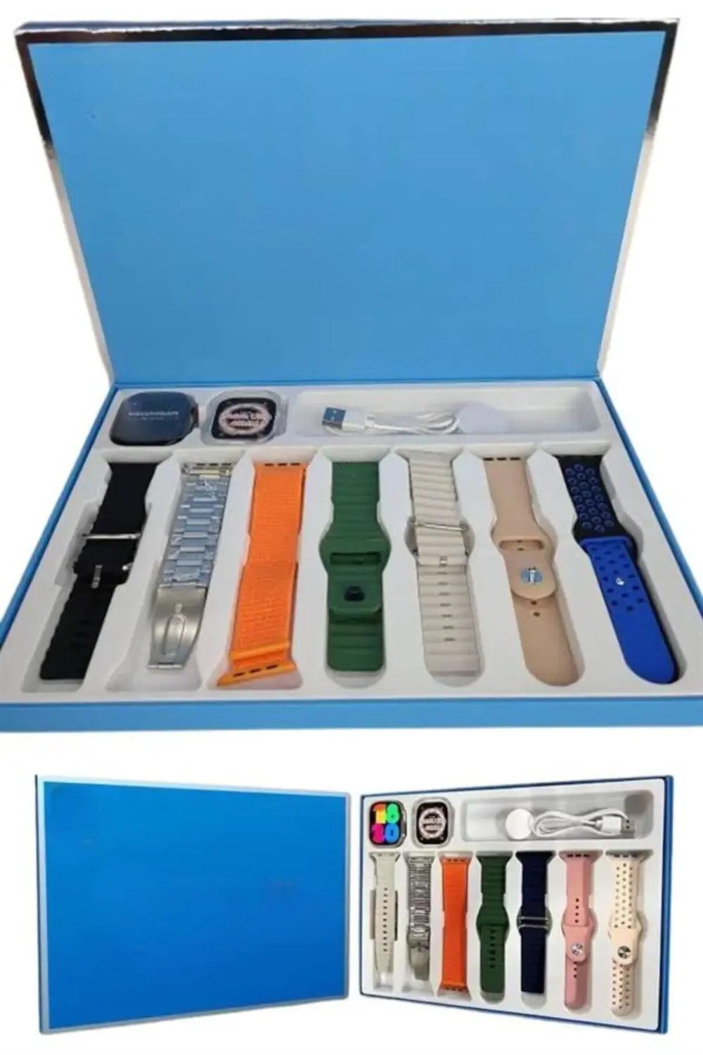 Akıllı Saat Unisex Akıllı Saat Çoklu Kordon Seçeneği Çelik Kordon