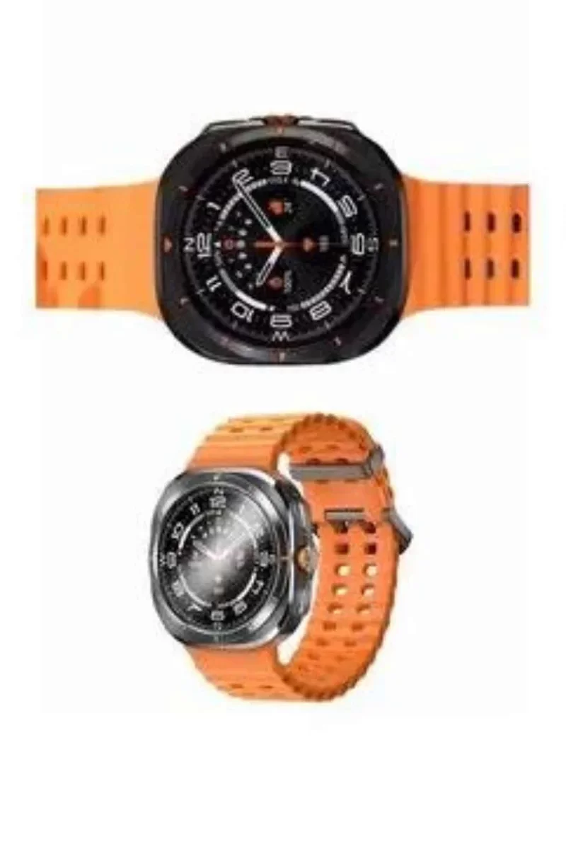 Akıllı Saat Unisex Titanyum Kasa 47mm Amoled Ekran GPS ve Sesli Görüşme