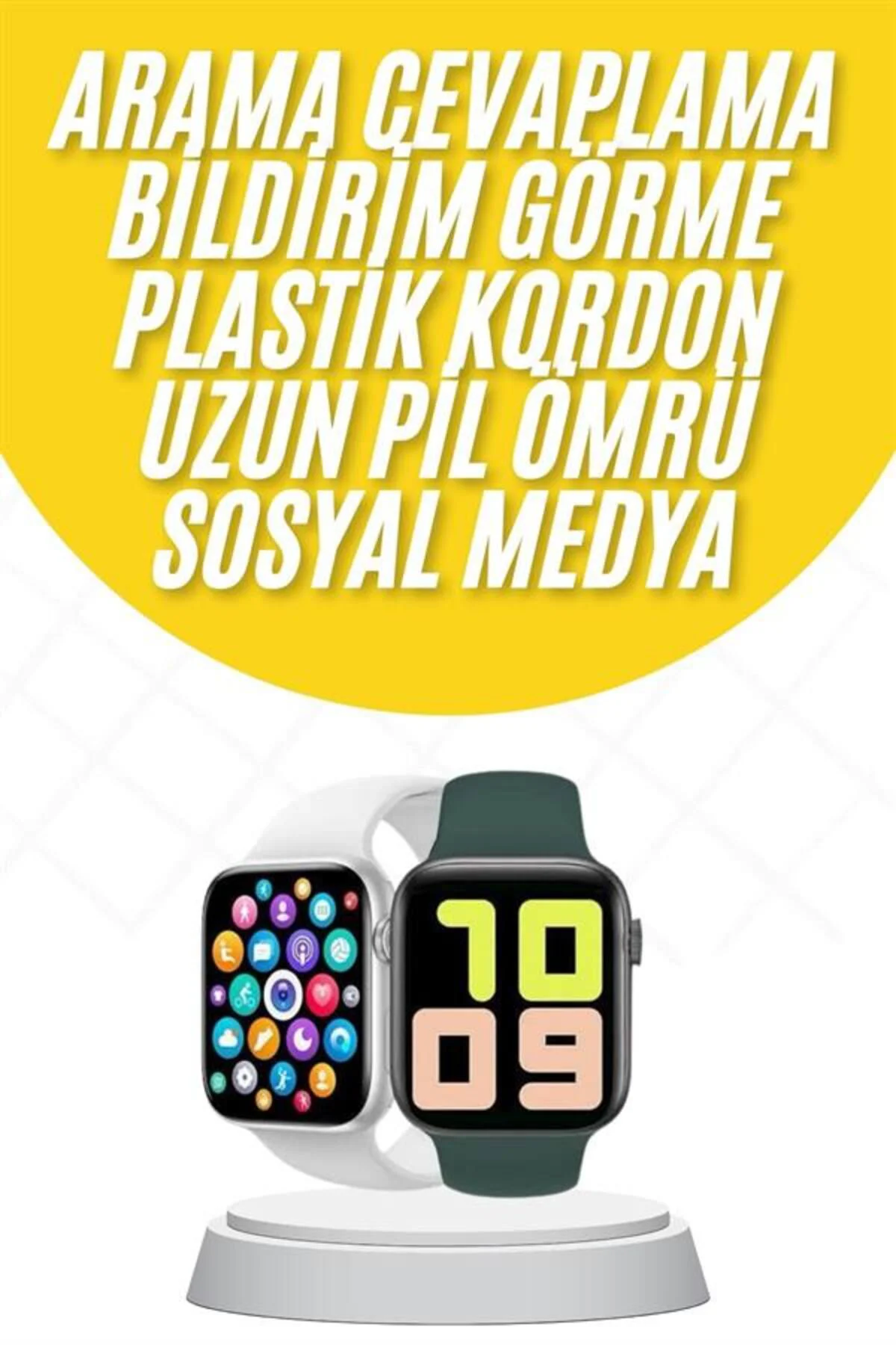 Akıllı Saat Uyku Ve Sağlık Takibi Arama Cevaplama 44 Mm Amoled Ek