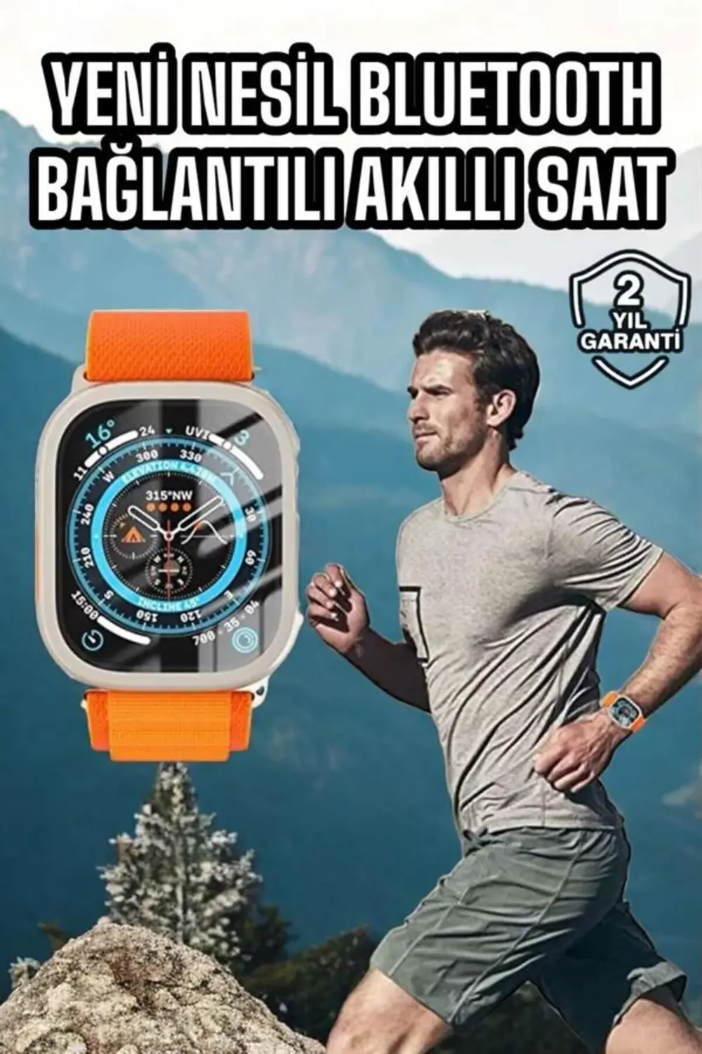 Akıllı Saat Uyku ve Spor Takibi Yeni Nesil Bluetooth Bağlantılı A