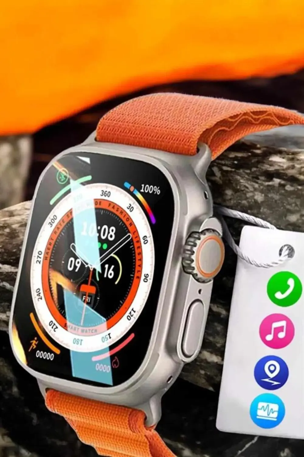 Akıllı Saat Uyku ve Spor Takibi Yeni Nesil Bluetooth Bağlantılı A