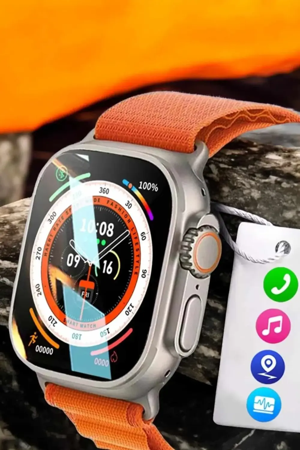 Akıllı Saat Uyku ve Spor Takibi Yeni Nesil Bluetooth Bağlantılı A