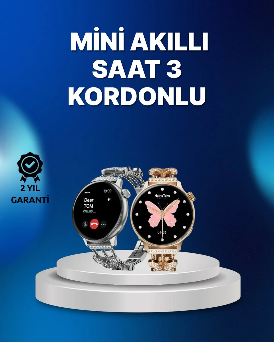Akıllı Saat: Uzun Pil Ömrü ve IP67 Spor Takibi ile Sağlık Takimi
