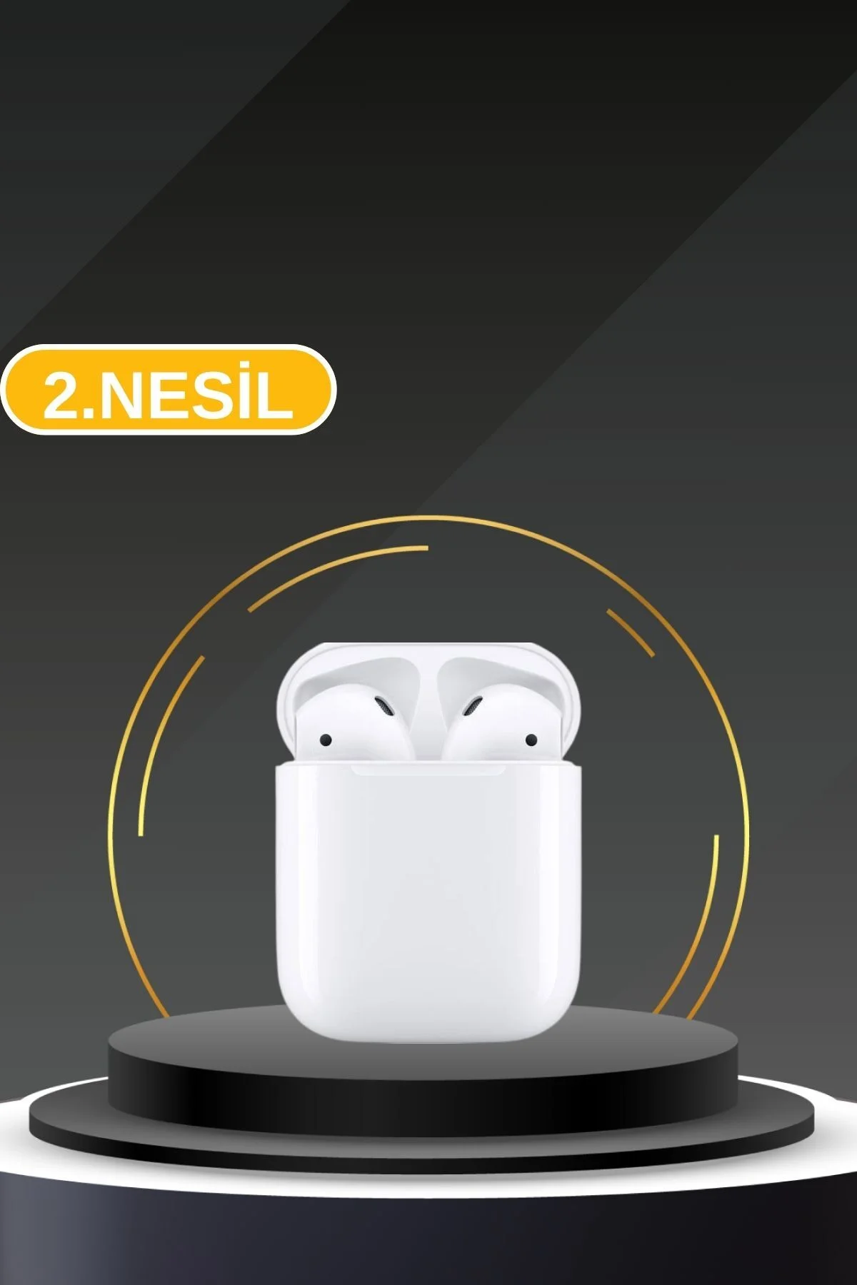 Akıllı Saat Ve Kulaklık Seti Dokunmatik Ekran 5.0 Bluetooth Bağlantılı Sesli Görüşme - Görsel 2