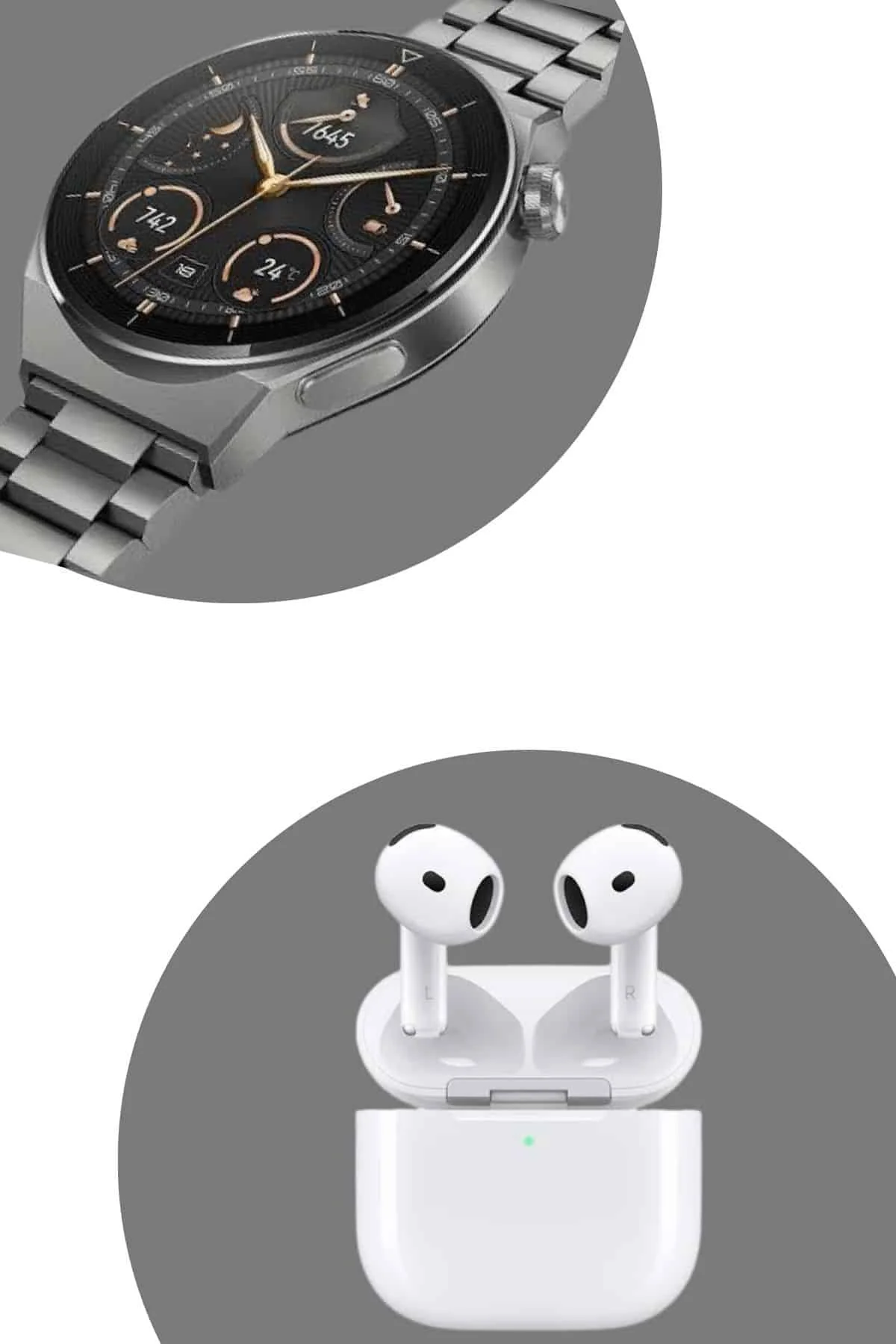 Akıllı Saat ve Kulaklık Seti Bildirim Görme Arama Cevaplama ANC Ö