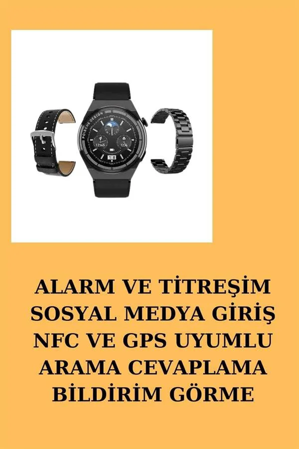 Akıllı Saat ve Powerbank Bluetooth Kulaklık 5.1 Stereo ANC Özellikli Paket
