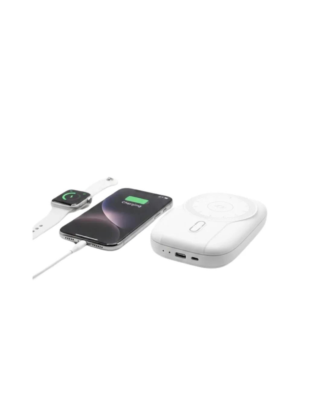 Akıllı Saat ve Telefon Uyumlu 4’ü 1 Arada Powerbank 10000 mAh Yeni Nesil