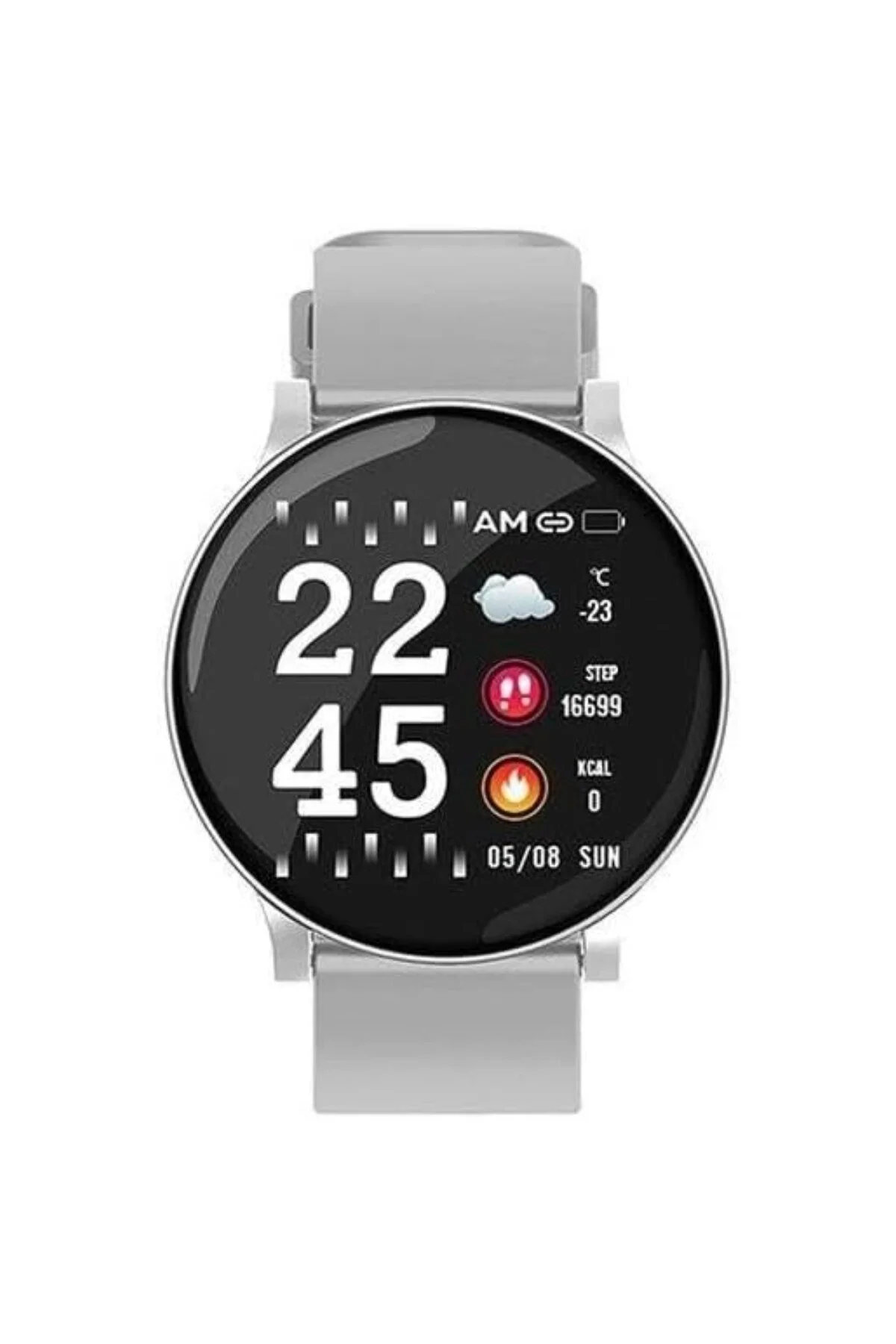 Akıllı Saat Wearfit 2.0 App Kalp Hızı Kan Basıncı Nabız Monitörü