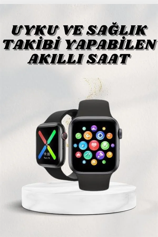 Akıllı Saat - Wireless Şarj, Yüksek Çözünürlük, Müzik ve Sesli Cevaplama