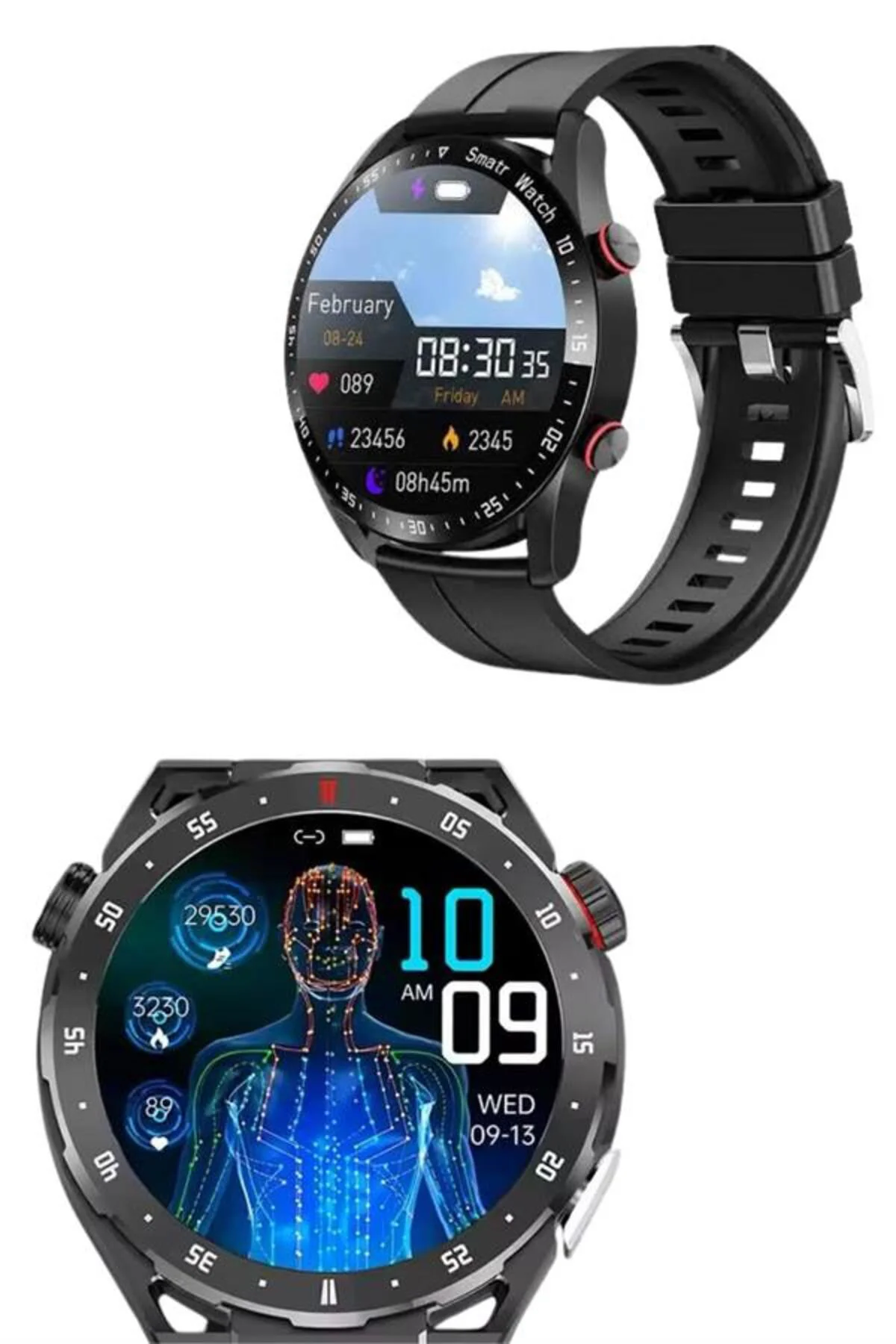 Akıllı Saat Yeni Model Sesli Asistan Bildirim Görme Bluetooth Bağ